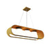 Accord 1448 Sfera 3-lt 33" LED Pendant-Organic Gold