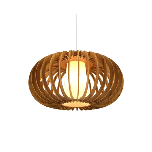 Accord 1185 Stecche Di Legno 1-lt 31" LED Pendant-Teak