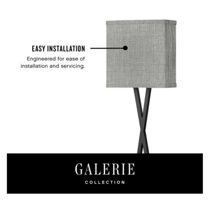 Hinkley 41102 Axis Off White 1-lt 22" Tall LED Wall Sconce