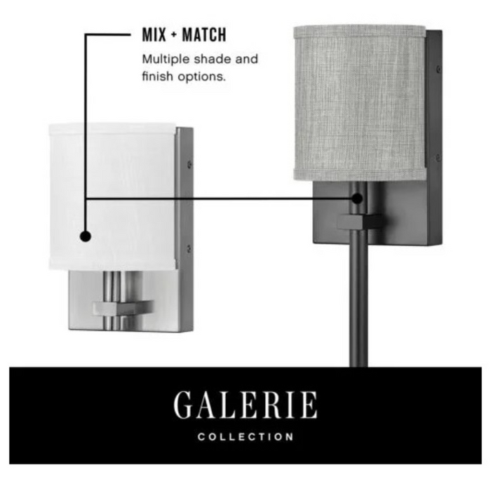 Hinkley 41011 Avenue White Acrylic 1-lt 9" Tall LED Wall Sconce