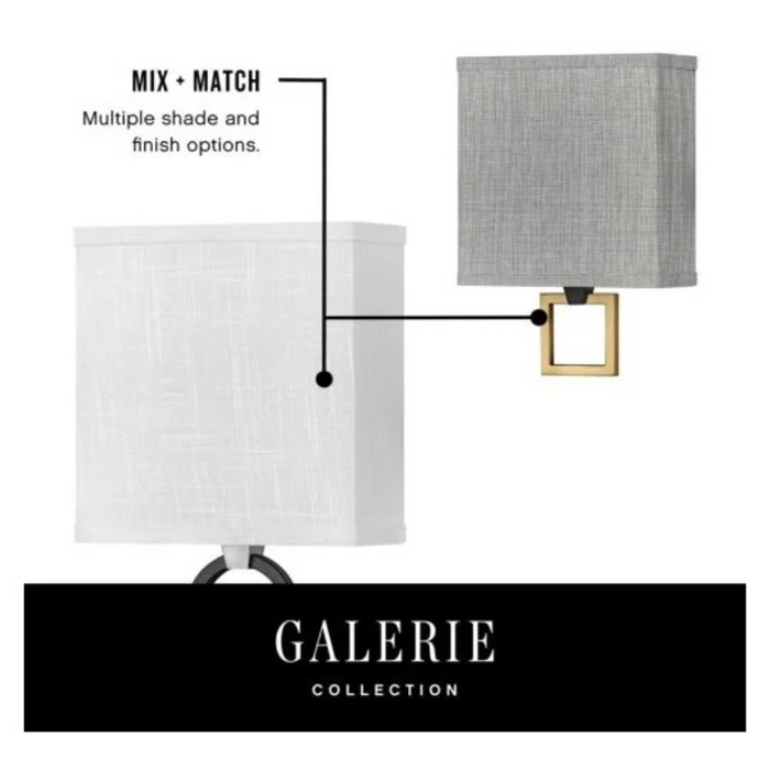 Hinkley 41302 Link Off White 1-lt 12" Tall LED Wall Sconce