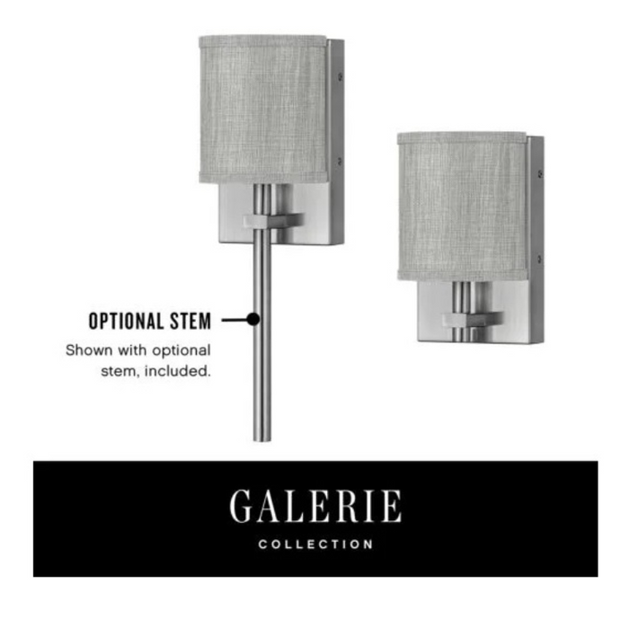 Hinkley 41011 Avenue White Acrylic 1-lt 9" Tall LED Wall Sconce