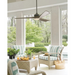 Hinkley 903660F Sculpt 60" Indoor/Outdoor Ceiling Fan with LED Light Kit