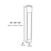 Focus Industries PL23LG 24" Tall LED Path Light, 12V
