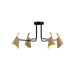 Accord 5105 Balance 4-lt 39" LED Semi Flush-Maple