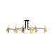 Accord 5104 Balance 6-lt 61" LED Semi Flush-Sand