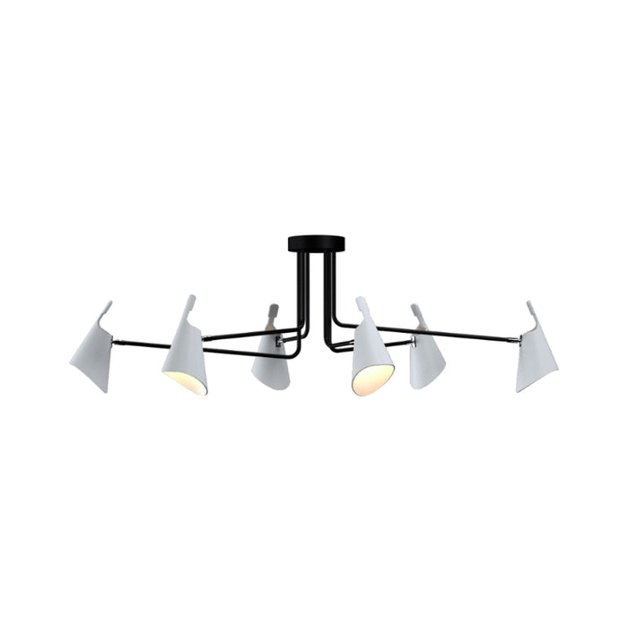 Accord 5104 Balance 6-lt 61" LED Ceiling Mounted-Organic White