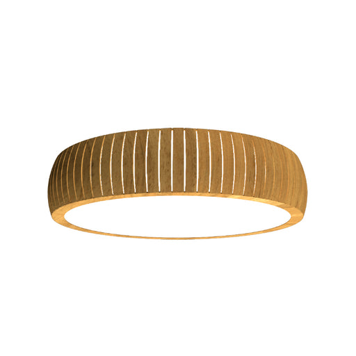 Accord 5038LED Barrel 1-lt 20" LED Flush Mount-Louro Freijo