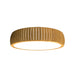 Accord 5038LED Barrel 1-lt 20" LED Flush Mount-Louro Freijo
