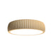 Accord 5041LED Barrel 1-lt 32" LED Flush Mount-Maple