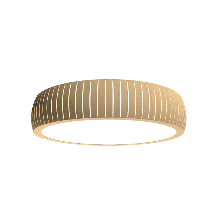 Accord 5040LED Barrel 1-lt 28" LED Flush Mount-Maple