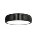 Accord 5038LED Barrel 1-lt 20" LED Flush Mount-Charcoal