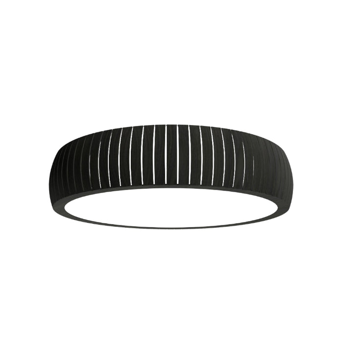 Accord 5041LED Barrel 1-lt 32" LED Flush Mount-Charcoal