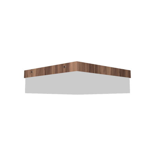Accord 539LED Clean 1-lt 12" LED Flush Mount-American Walnut