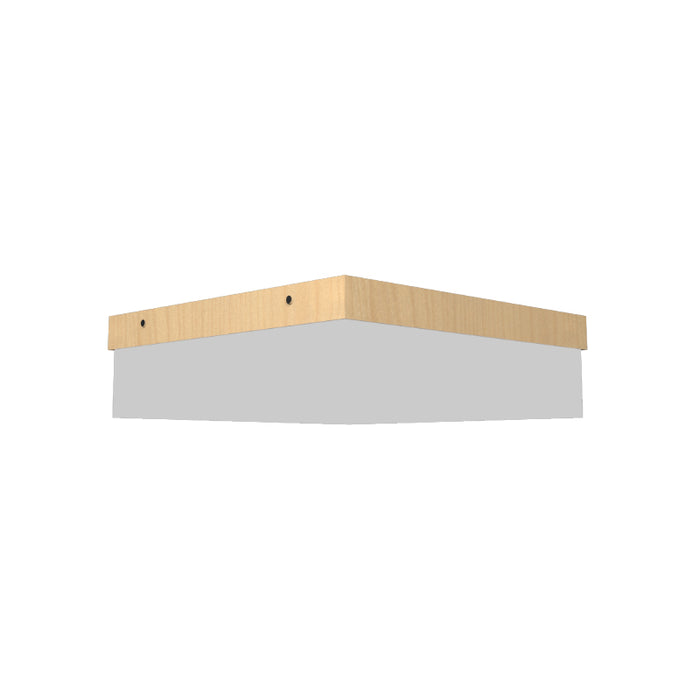 Accord 539LED Clean 1-lt 12" LED Flush Mount-Maple