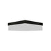 Accord 577LED Clean 1-lt 8" LED Flush Mount-Charcoal