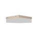 Accord 577LED Clean 1-lt 8" LED Flush Mount-Organic Cappuccino