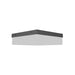 Accord 577LED Clean 1-lt 8" LED Flush Mount-Organic lead Grey