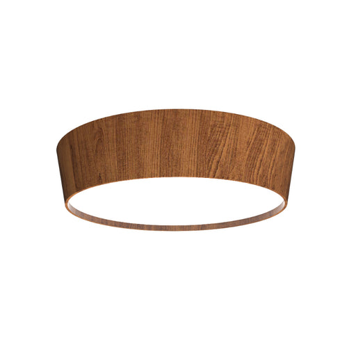 Accord 589LED Conical 1-lt 30" LED Flush Mount-Imbuia