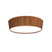 Accord 589LED Conical 1-lt 30" LED Flush Mount-Imbuia