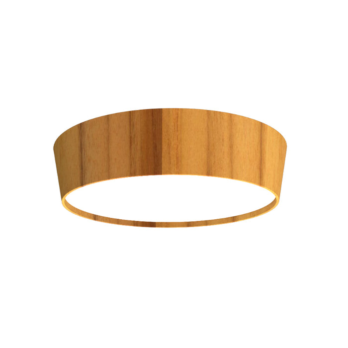 Accord 585LED Conical 1-lt 26" LED Flush Mount-Teak