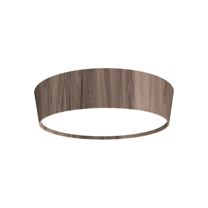 Accord 585LED Conical 1-lt 26" LED Flush Mount-American Walnut