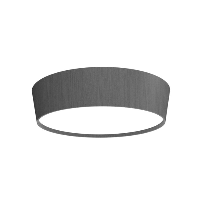 Accord 589LED Conical 1-lt 30" LED Flush Mount-Organic lead Grey