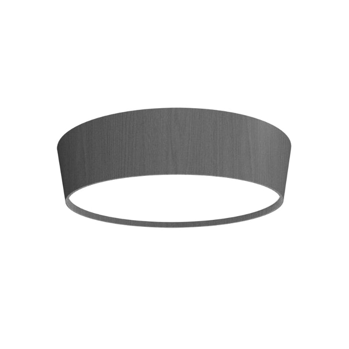 Accord 585LED Conical 1-lt 26" LED Flush Mount-Organic lead Grey