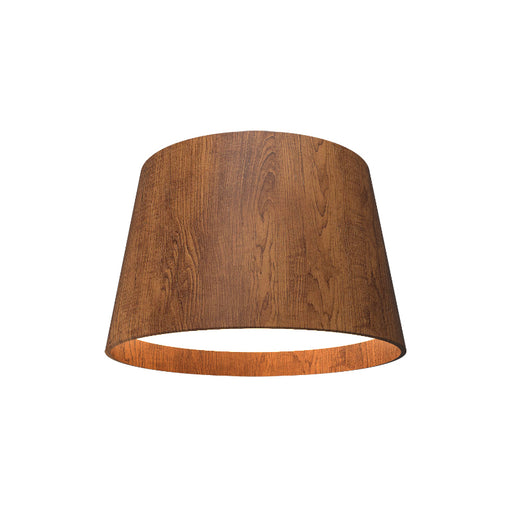 Accord 5100LED Conical 18" LED Flush Mount-Imbuia