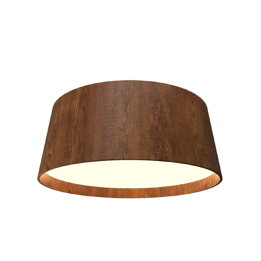 Accord 5098LED Conical 1-lt 24" LED Flush Mount-Imbuia
