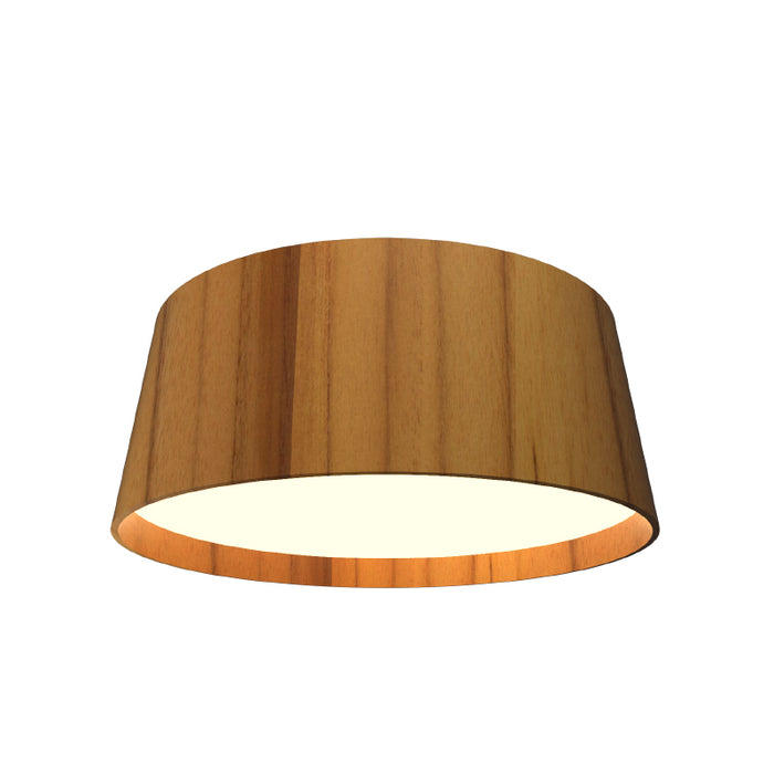 Accord 5098LED Conical 1-lt 24" LED Flush Mount-Teak