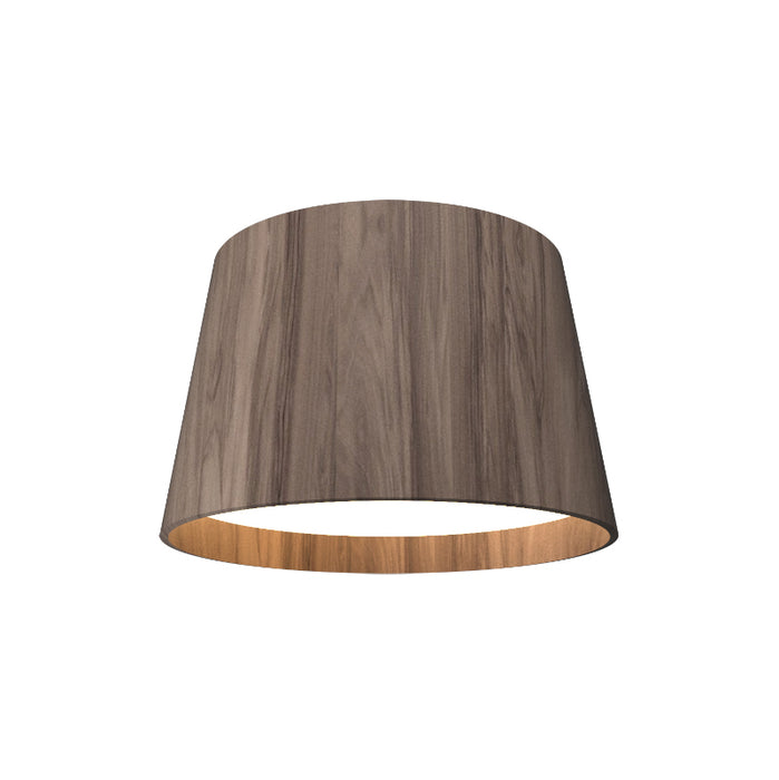 Accord 5100LED Conical 18" LED Flush Mount-American Walnut