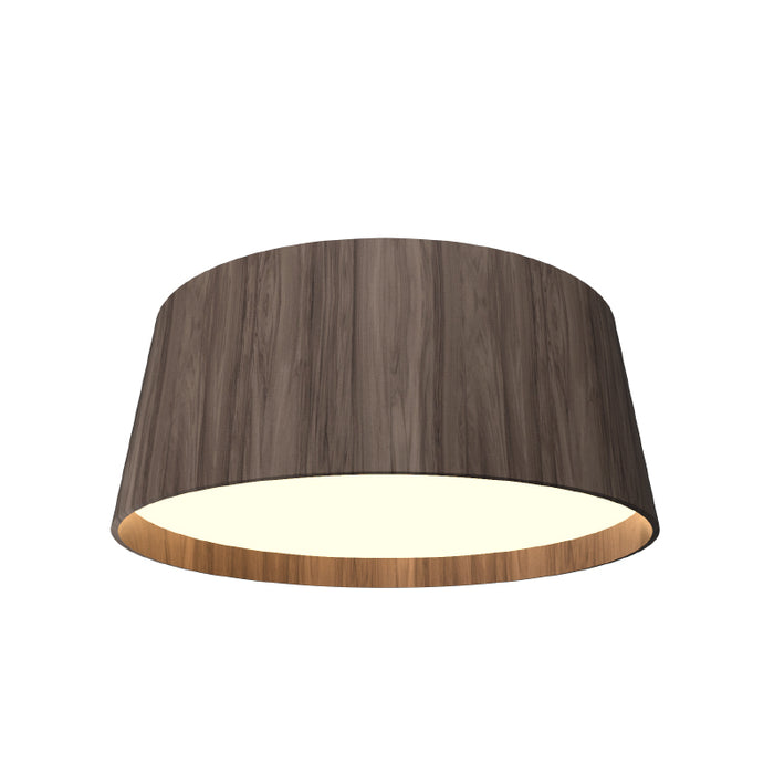 Accord 5098LED Conical 1-lt 24" LED Flush Mount-American Walnut