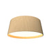 Accord 5098LED Conical 1-lt 24" LED Flush Mount-Maple