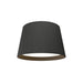 Accord 5100LED Conical 18" LED Flush Mount-Charcoal
