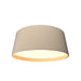 Accord 5098LED Conical 1-lt 24" LED Flush Mount-Organic Cappuccino