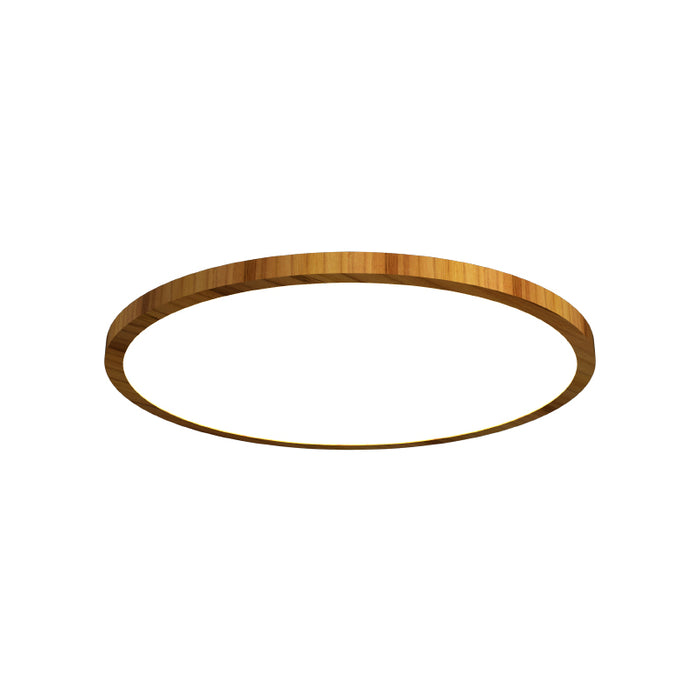 Accord 5090LED Naia 1-lt 21" LED Flush Mount-Teak