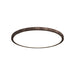 Accord 5090LED Naia 1-lt 21" LED Flush Mount-American Walnut