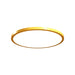 Accord 5090LED Naia 1-lt 21" LED Flush Mount-Organic Gold
