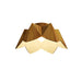 Accord 5093 Physalis 1-lt 26" LED Flush Mount-Teak