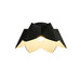 Accord 5092 Physalis 1-lt 19" LED Flush Mount-Charcoal