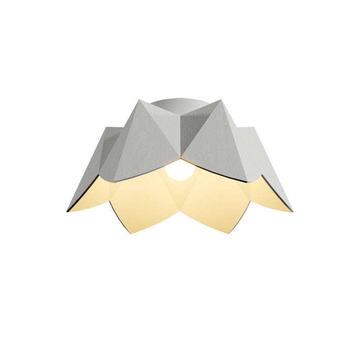Accord 5092 Physalis 1-lt 19" LED Flush Mount-Organic White