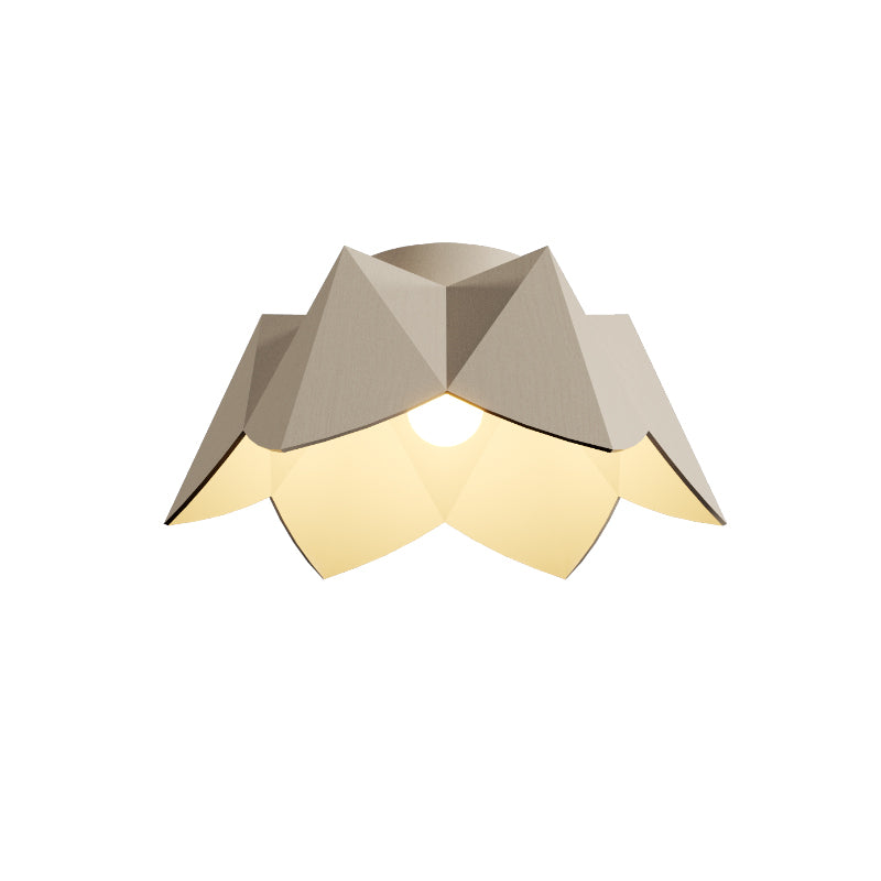 Accord 5092 Physalis 1-lt 19" LED Flush Mount-Organic Cappuccino