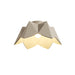 Accord 5092 Physalis 1-lt 19" LED Flush Mount-Organic Cappuccino