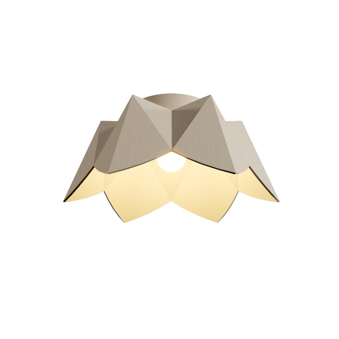 Accord 5093 Physalis 1-lt 26" LED Flush Mount-Organic Cappuccino