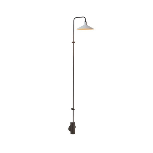 Bover Platet A/06 1-lt 61" Tall LED Wall Sconce, 0-10V-Light Grey