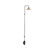 Bover Platet A/06 1-lt 61" Tall LED Wall Sconce-Olive Grey