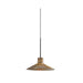 Bover Platet S/20 1-lt 8" LED Pendant, 0-10V-Antique Brass