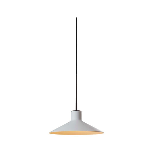Bover Platet S/20 1-lt 8" LED Pendant-Light Grey