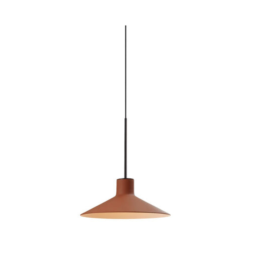 Bover Platet S/20 1-lt 8" LED Pendant-Terracotta